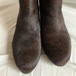 Clarks Artisan Fur and Leather Booties